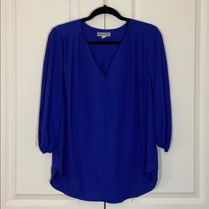Royal Blue Blouse